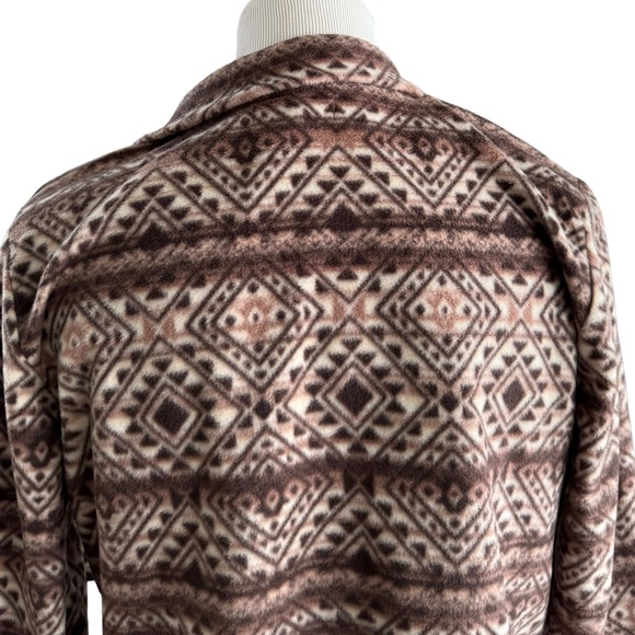 NWT Maurices Geo 1/4 Zip Microfleece Pullover Size M - Picture 5 of 13